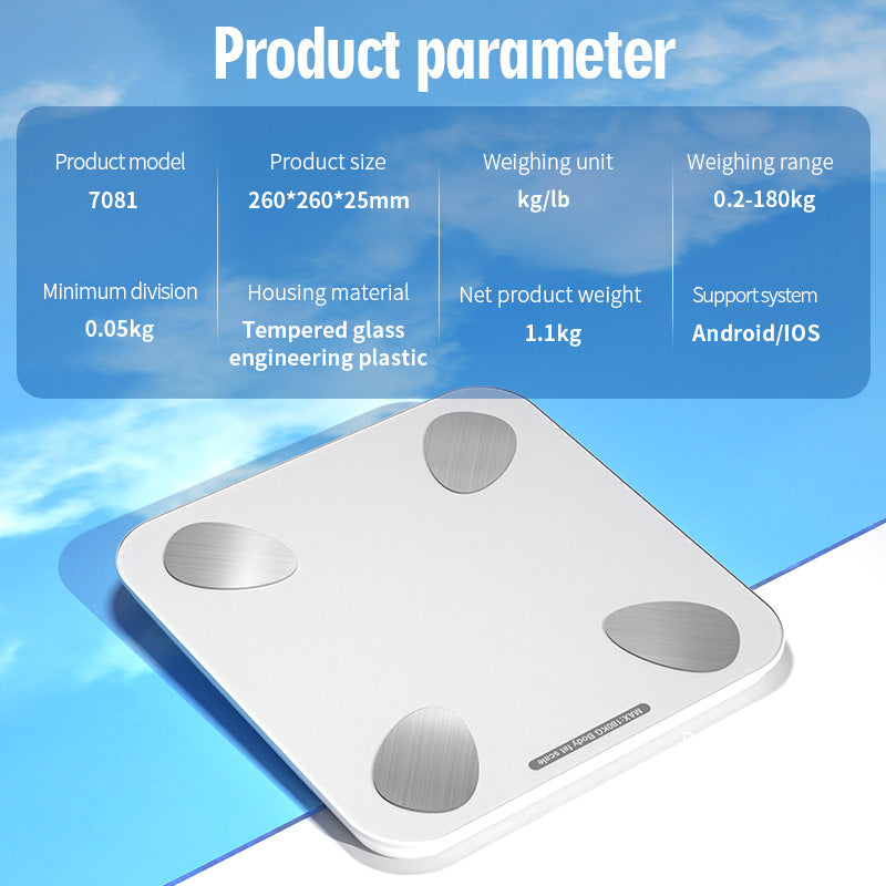 Scale for Body Weight, High Accurate Smart BMI Digital Bathroom Scale, Bluetooth Body Fat Scale with Baby Mode, Body Composition Monitor Health Analyzer Sync with Smartphone App