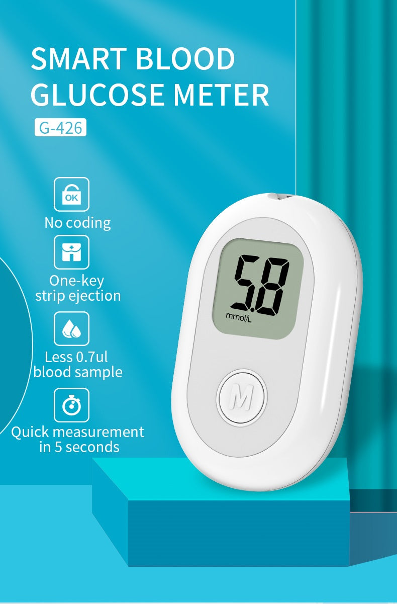 High accuracy glucose monitor glucometer blue tooth mobile wireless blood glucose meter