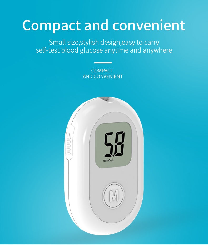 High accuracy glucose monitor glucometer blue tooth mobile wireless blood glucose meter