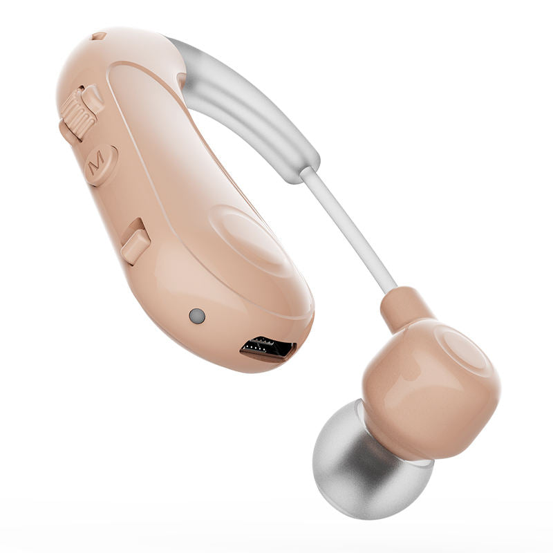 intelligent behind the ear hearing aid High-definition sound quality multiple noise reduction,noise avoidance hearing aid