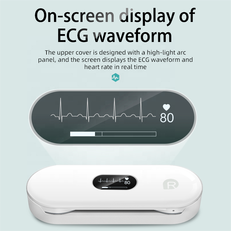 72 Hours Real-time ECG Monitoring ECG Recorder ER2