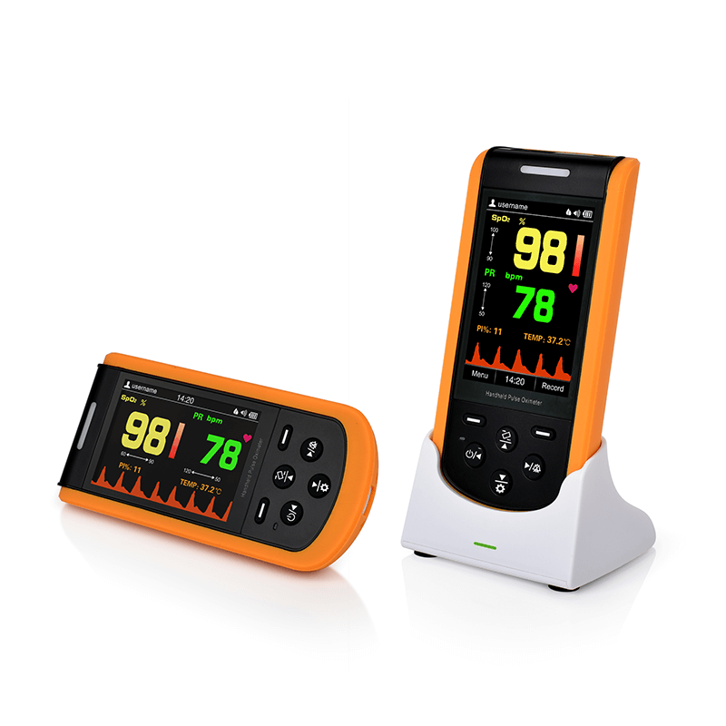 Digital Portable Rechargeable Handheld Pulse Oximeter SP-20 for Infant Kid Adult Android iPhone with Wireless Bluetooth Connection