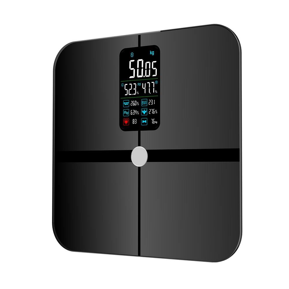 New Design Rechargeable scale wifi indicator weigh bmi body fat calculator scale