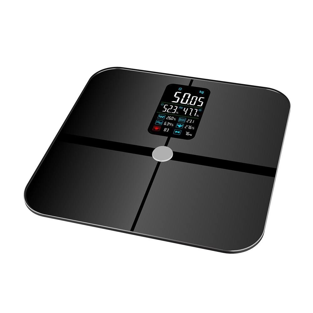 New Design Rechargeable scale wifi indicator weigh bmi body fat calculator scale