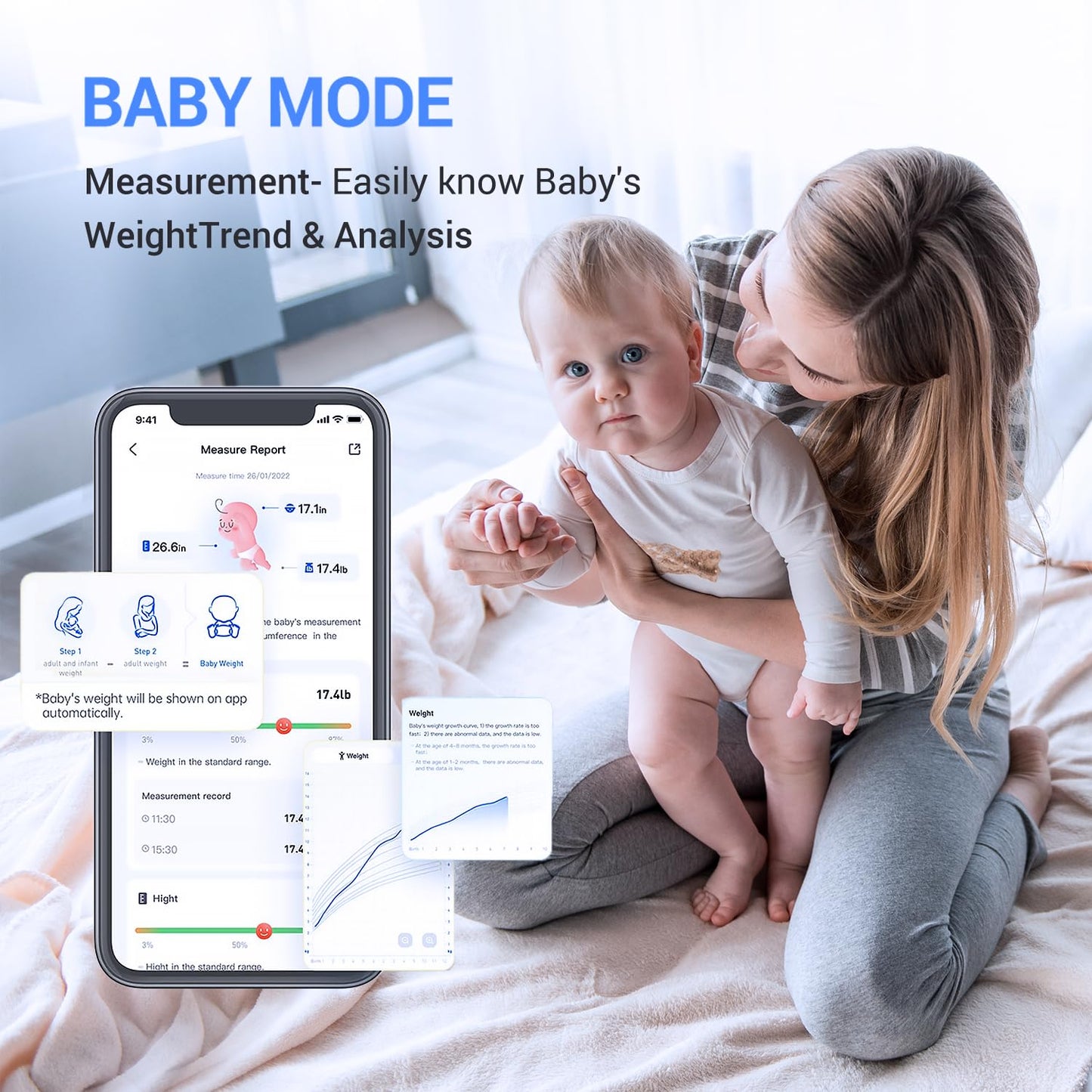 Digital BMI Weight Balance Scales FSA HSA Eligible Heavy Duty Measuring Scale for People Accurate Bluetooth Weighing Scale Electronic Weigh Scales, Black