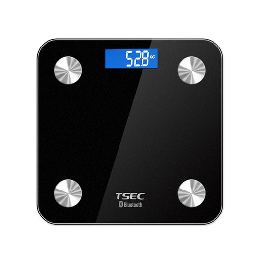 Digital Bathroom Scale, Highly Accurate Body Weight Scale with Backlit LED Display, Measures Weight up to 400 lb/180kg, Batteries Included, Black-Core 1S