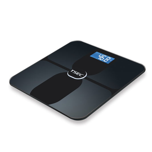 Digital Bathroom Scale for Body Weight,Weighing Professional Since 2001,Extra Large Blue Backlit LCD and Step-On, Batteries Included, 400lb/180kg