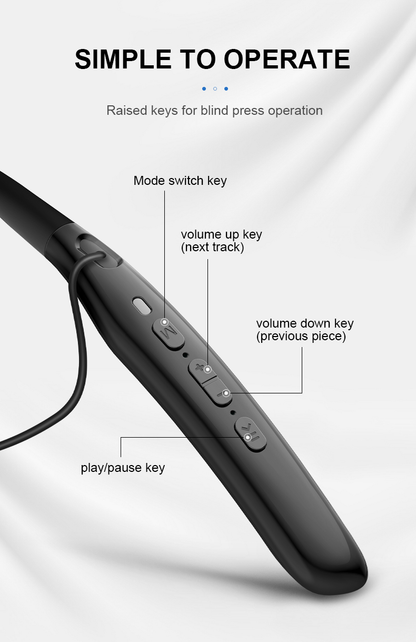 Bone Conduction Hearing Aid Headphone Wireless TV listening Headset Hearing Sound Amplifier