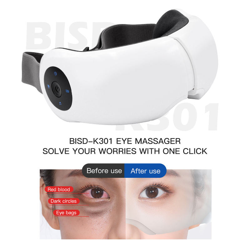 Air Pressure Vibration Eye Beauty Device Blue-tooth Music Therapy Heated Eye Massager