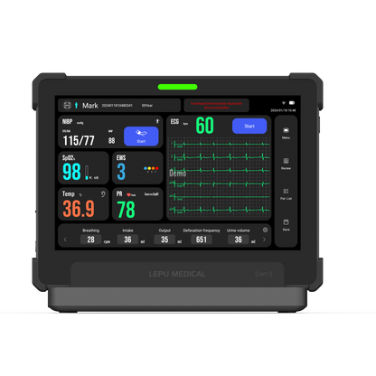 AI Remote Monitoring Device Multi Parameter Telemedicine Vital Signs Monitor