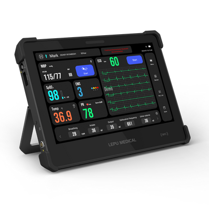 AI Remote Monitoring Device Multi Parameter Telemedicine Vital Signs Monitor