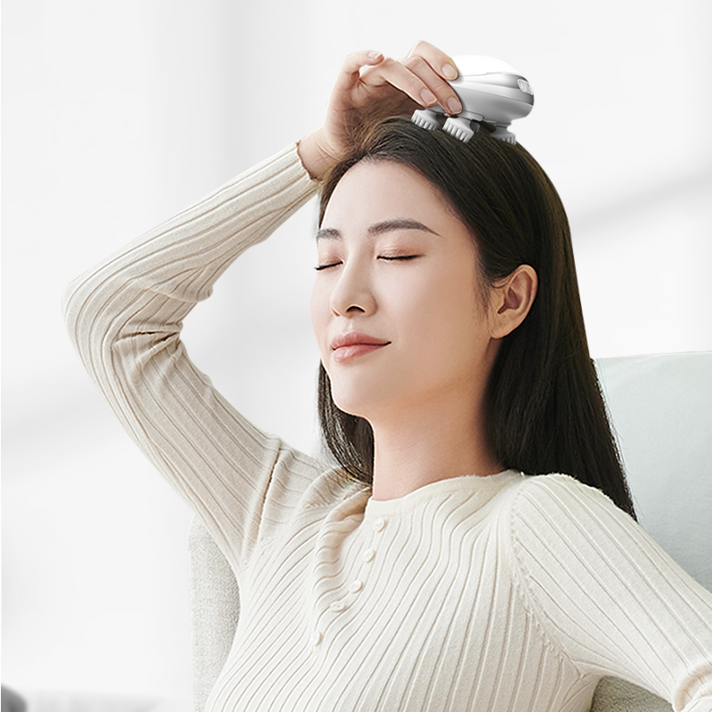 Portable Head Scalp Massager Head Massage Machine Brush Electric Head Massager