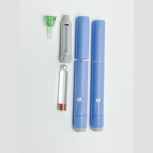 Blue Disposable Auto Injection Pen – Single-Use Prefilled Auto Injector for Easy Self-Injection