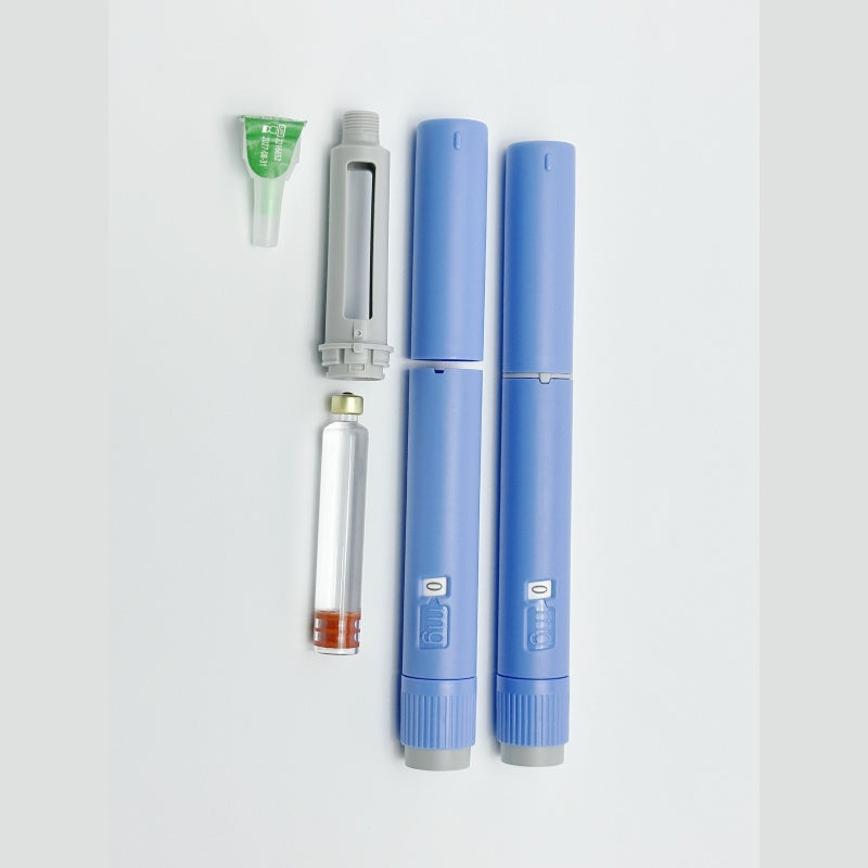 Blue Disposable Auto Injection Pen – Single-Use Prefilled Auto Injector for Easy Self-Injection