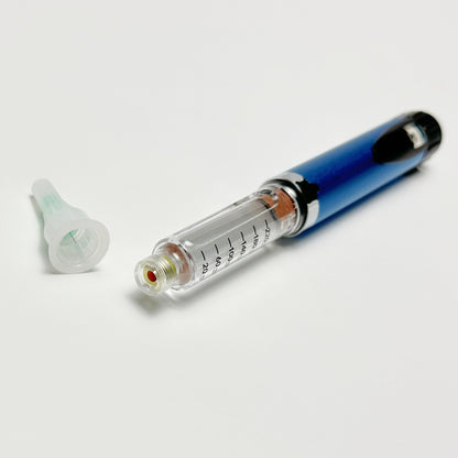 Reusable Metal Injection Pen Metal body (blue finish)