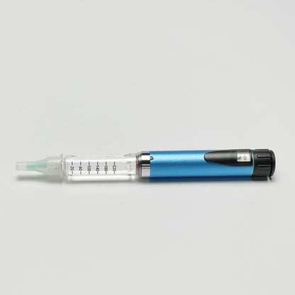 Reusable Metal Injection Pen Metal body (blue finish)