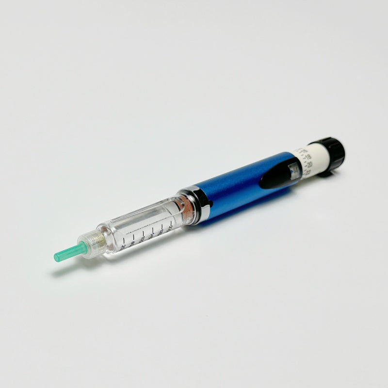 Reusable Metal Injection Pen Metal body (blue finish)