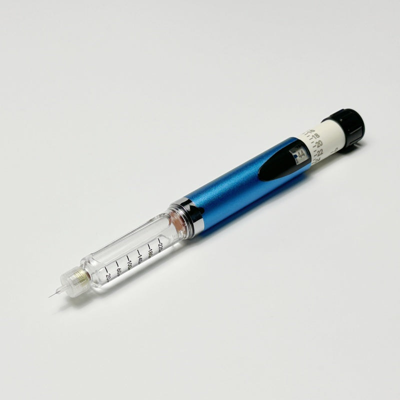 Reusable Metal Injection Pen Metal body (blue finish)
