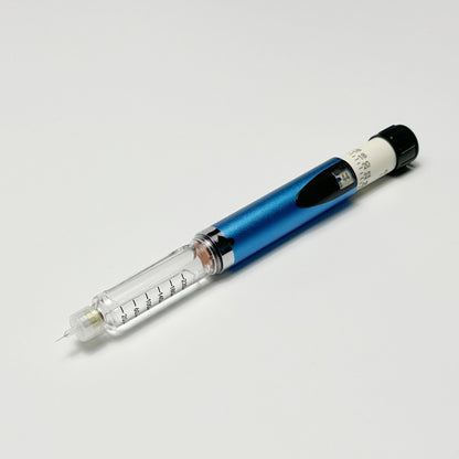 Reusable Metal Injection Pen Metal body (blue finish)