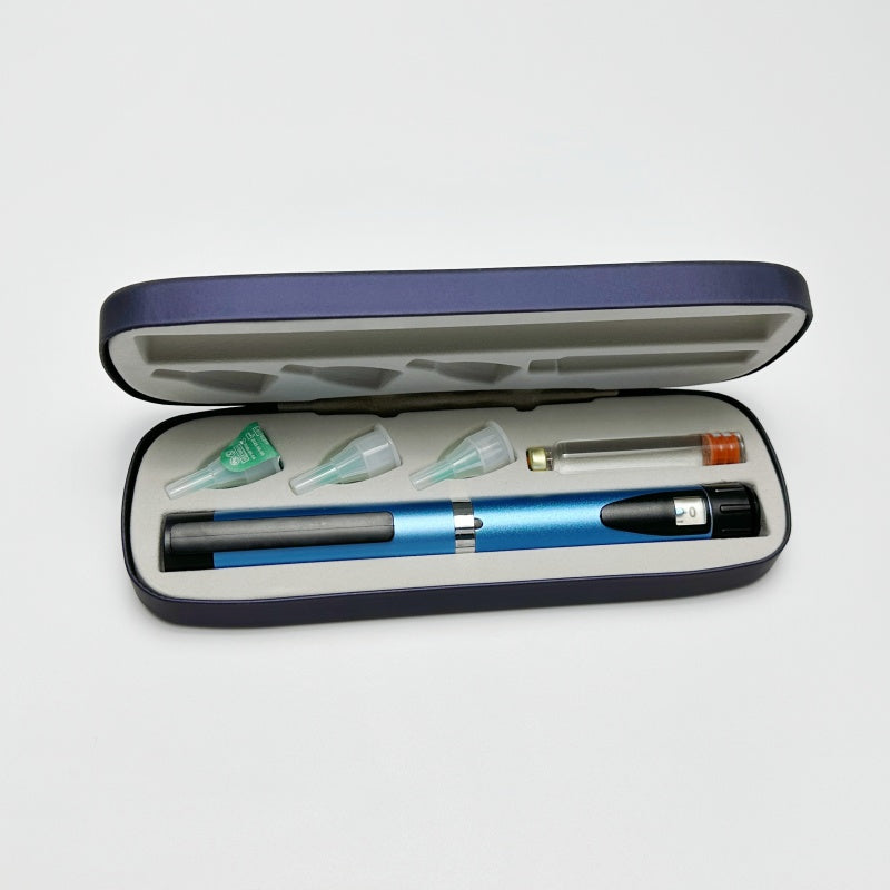 Reusable Metal Injection Pen Metal body (blue finish)