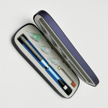 Reusable Metal Injection Pen Metal body (blue finish)