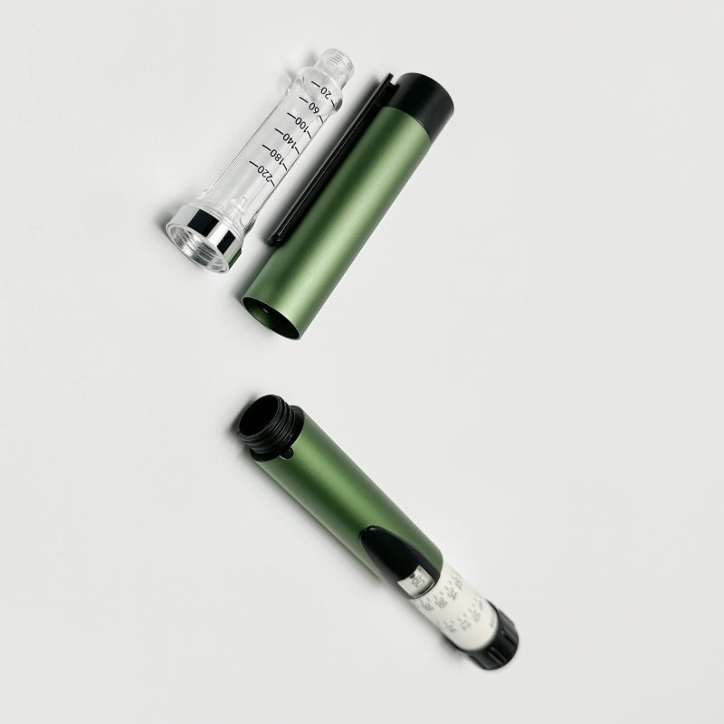 Metal Insulin Injection Pen Metallic Blue