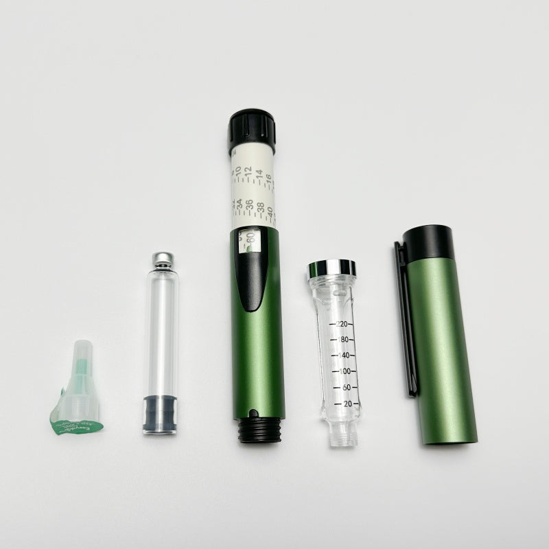 Metal Insulin Injection Pen Metallic Blue