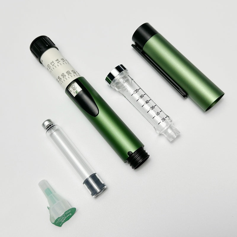 Metal Insulin Injection Pen Metallic Blue