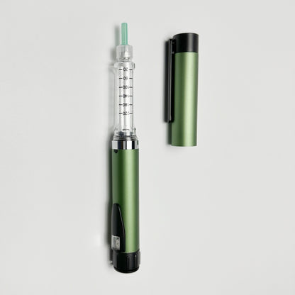 Metal Insulin Injection Pen Metallic Blue