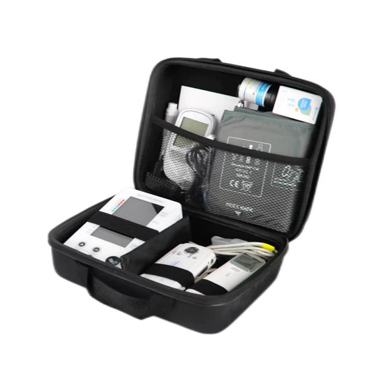 Bluetooth Remote Medical Monitoring Equipment Blood Pressure Monitor Portable Spo2
